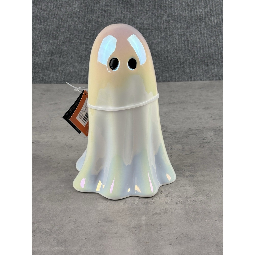 Celebrate Together LED Holiday Ghost Decoration 9" Tall New